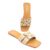Flats for women stylish open square toe footwear sandals