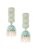 Zaveri Pearls Mint Green Ethnic Jhumke For Women
